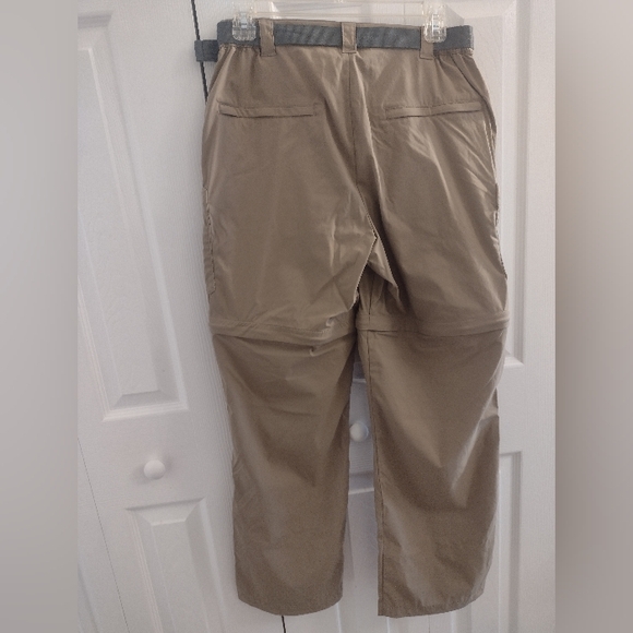 L. L. Bean Convertible Zip Off Hiking Pants Khaki sz SP - Picture 5 of 6
